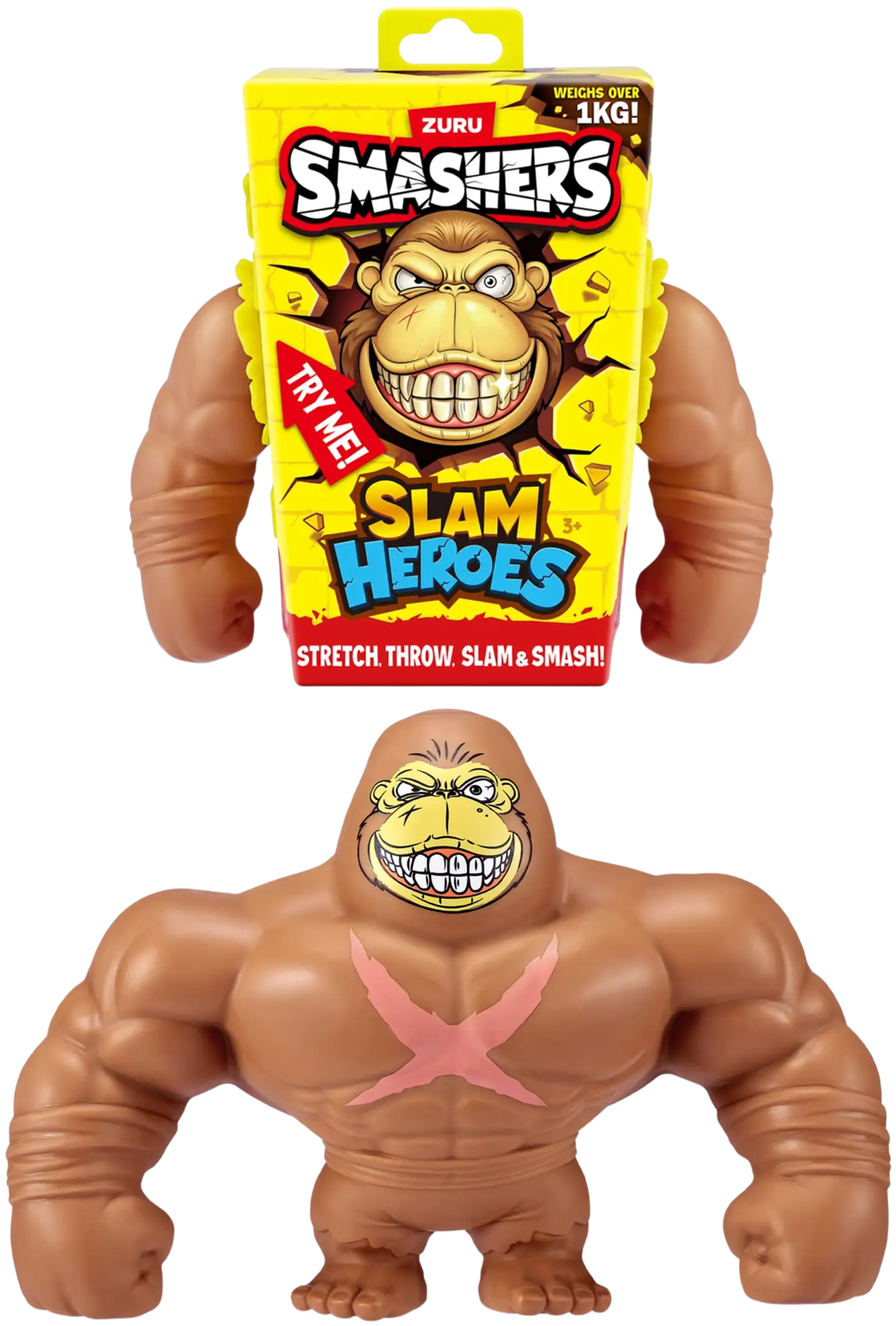 Smashers Splat Heroes Gorilla, erilaisia - 2