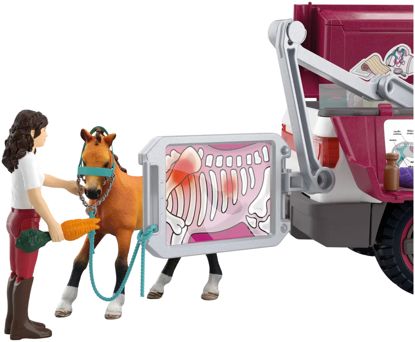 Schleich Liikkuva eläinlääkäri ja vaunu - 4