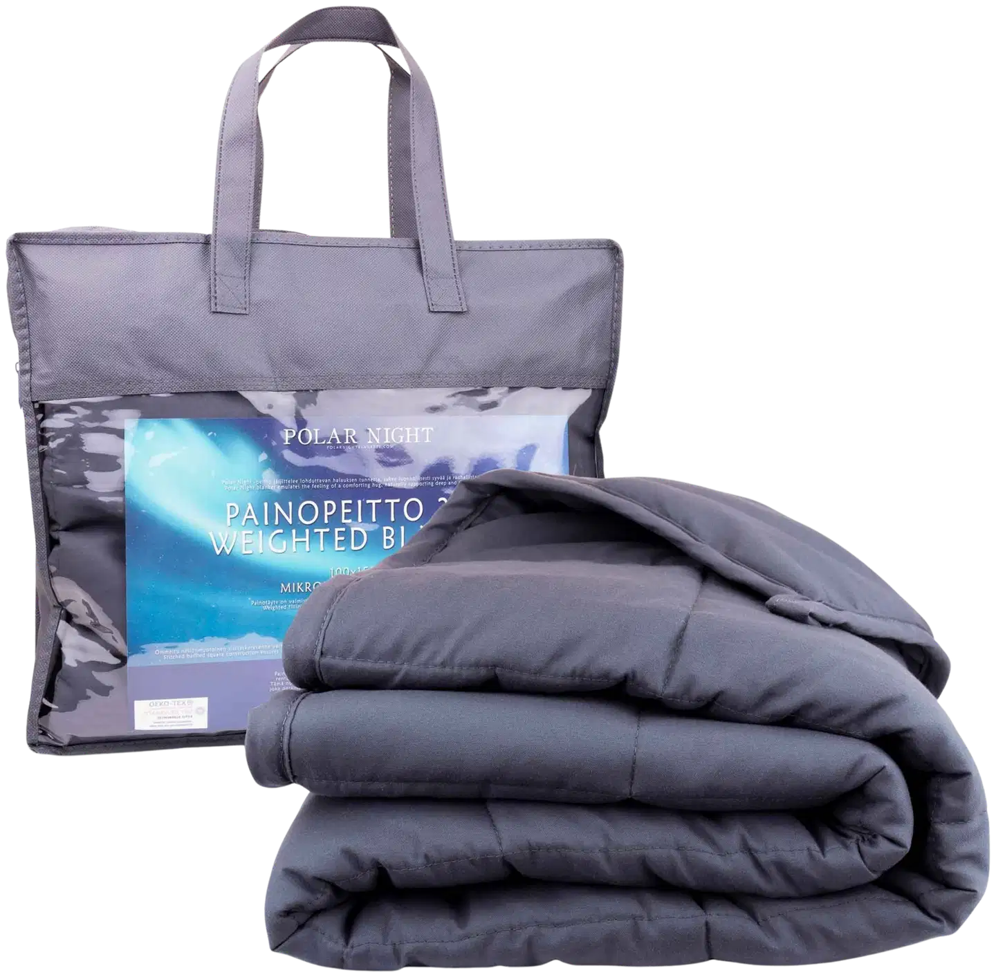 Polar Night painopeitto 135x200cm, 5-13kg - Harmaa - 1