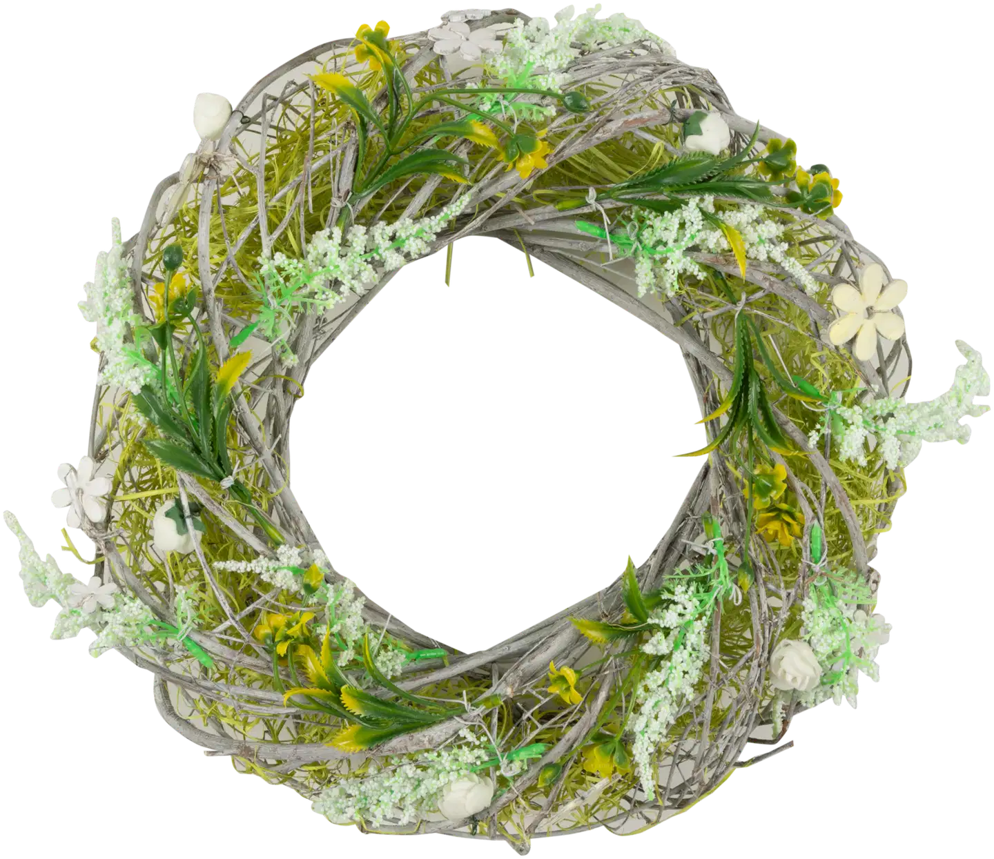 Kranssi Heinä 34 cm vaalea