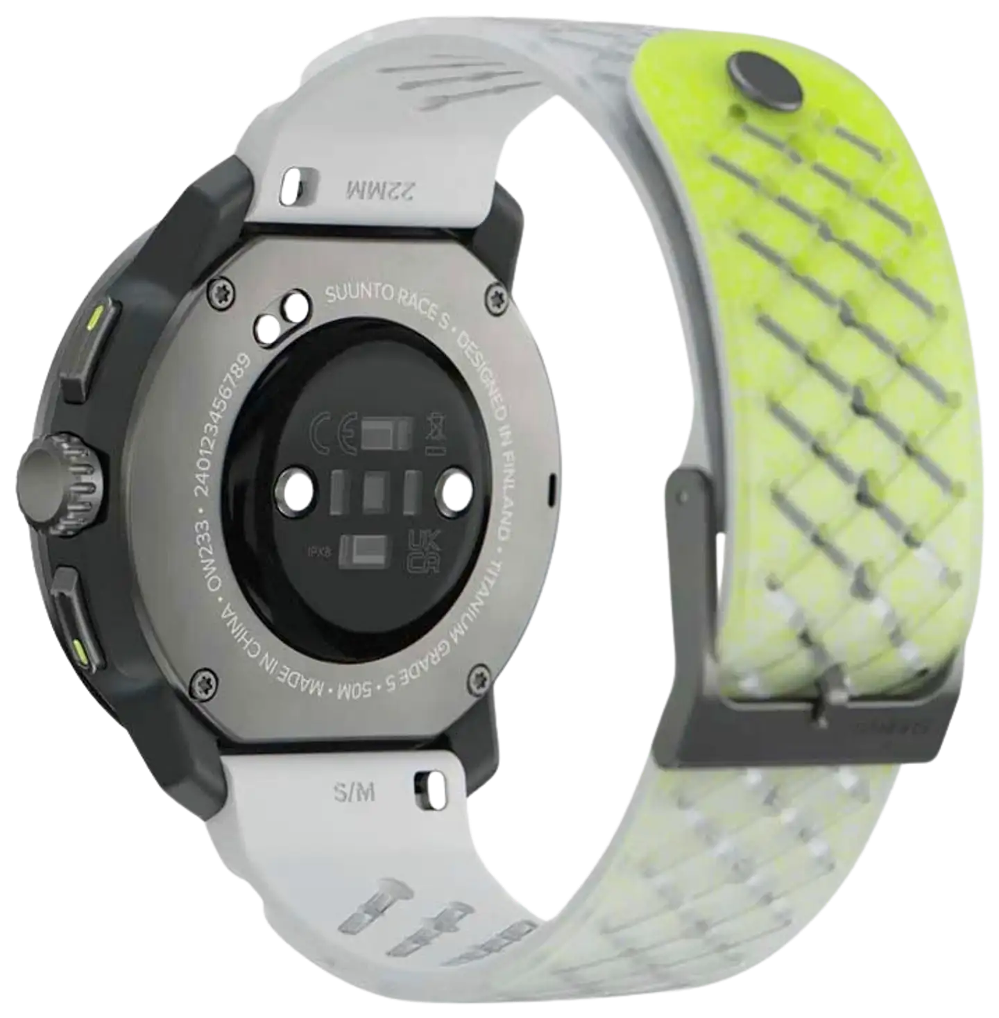 Suunto älykello RACE S titaani keltainen - 4