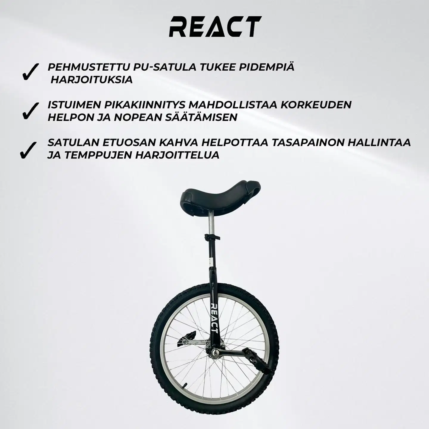 React yksipyöräinen 20" - 3