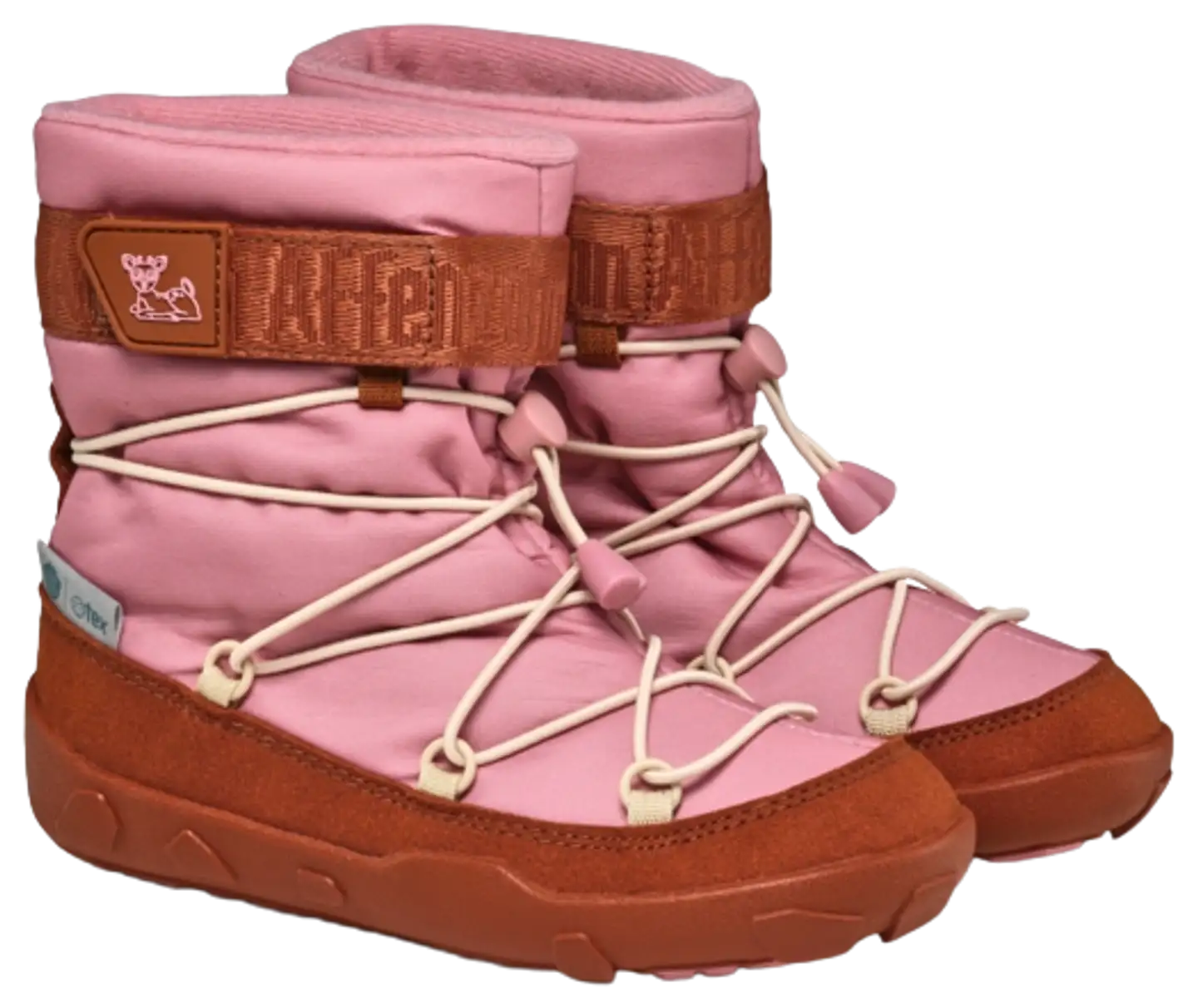 Affenzahn lasten paljasjalkakenkä Snow Boot Vegan Snowy - Deer - 1