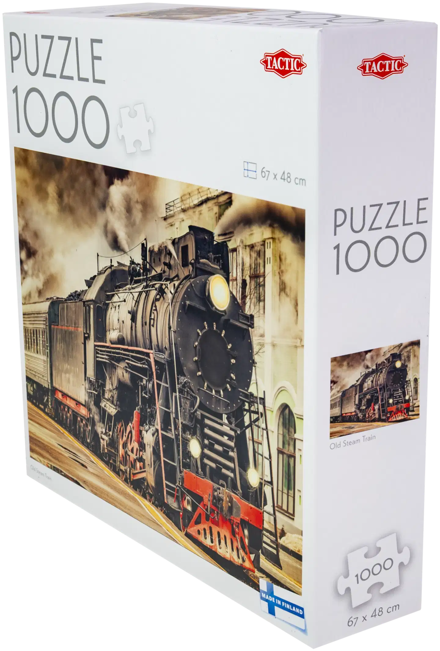Tactic Palapeli Puzzle Lovers Old Steam Train 1000 palaa - 4