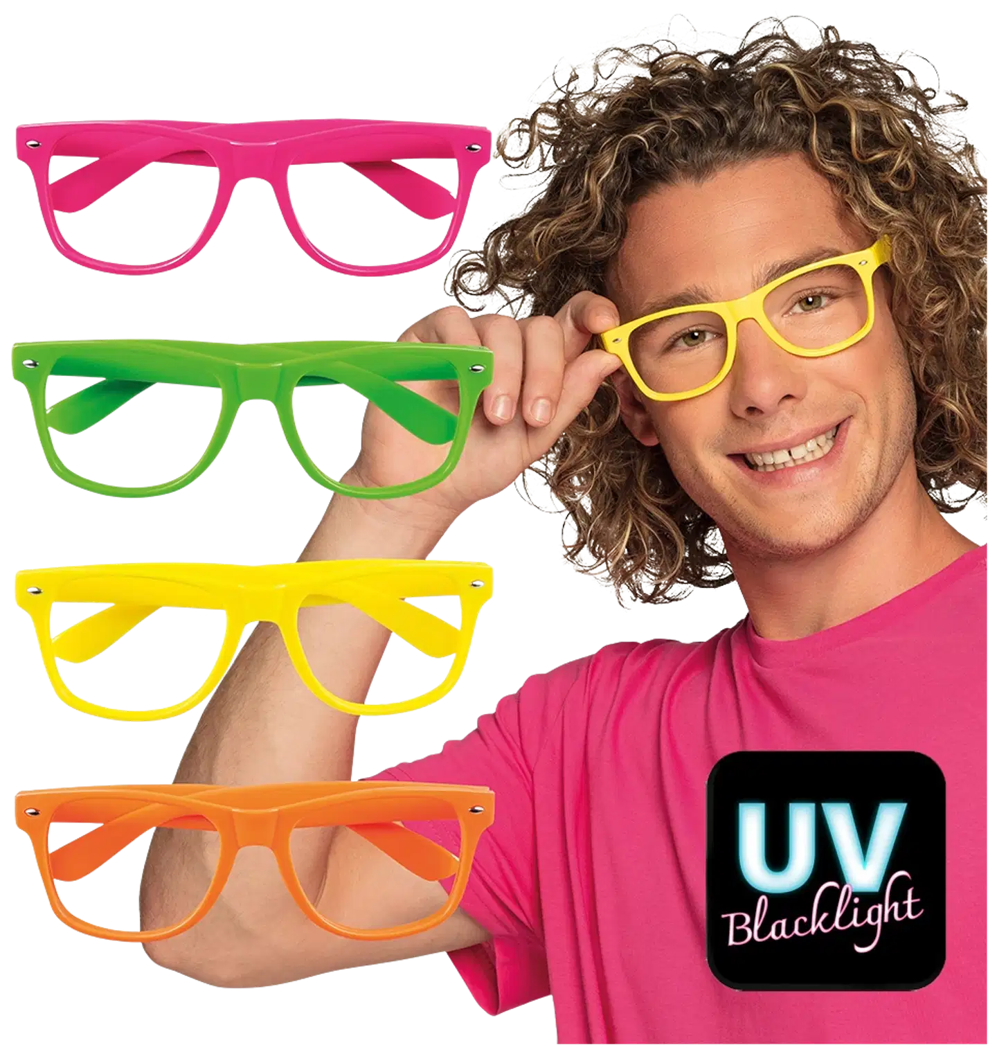 Hupilasit, neon värilajitelma - 1