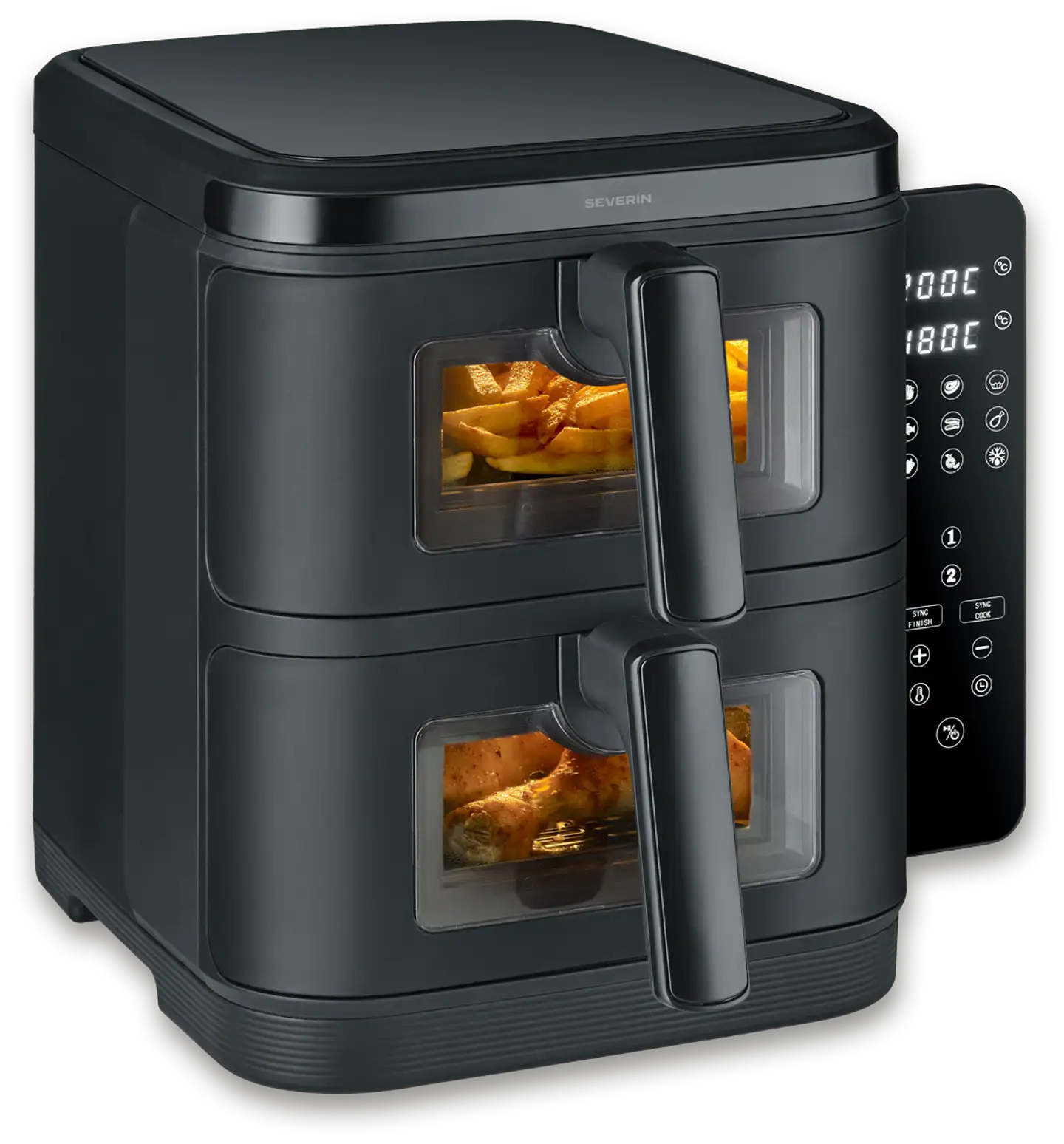 Severin airfryer FR2468 FryLight "Double stack" - 7