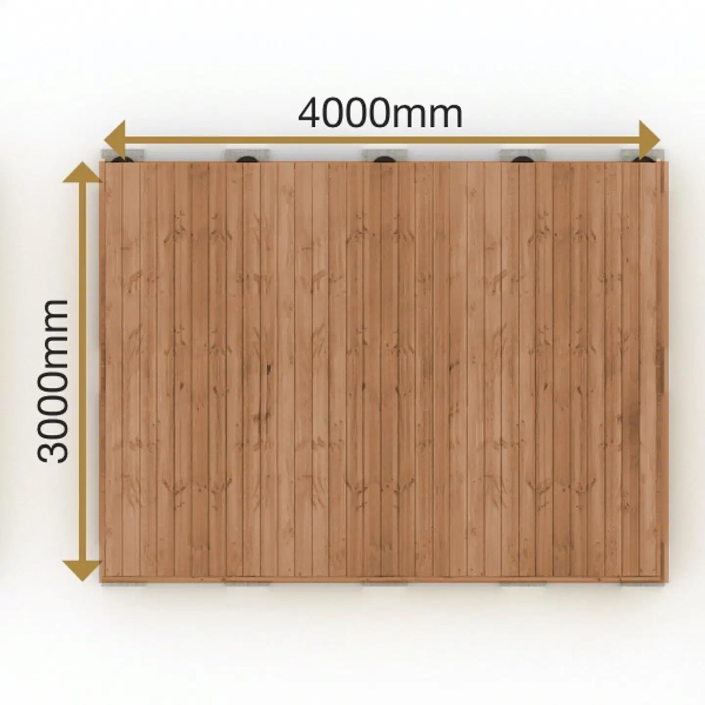 PatioN°rd Havu/Laaka kokonaisuus 3x4 kestopuu - 6