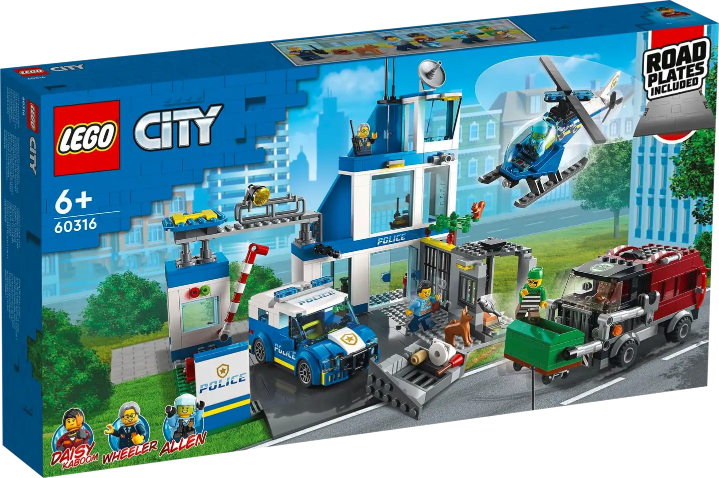 LEGO® City Police 60316 Poliisiasema - 1