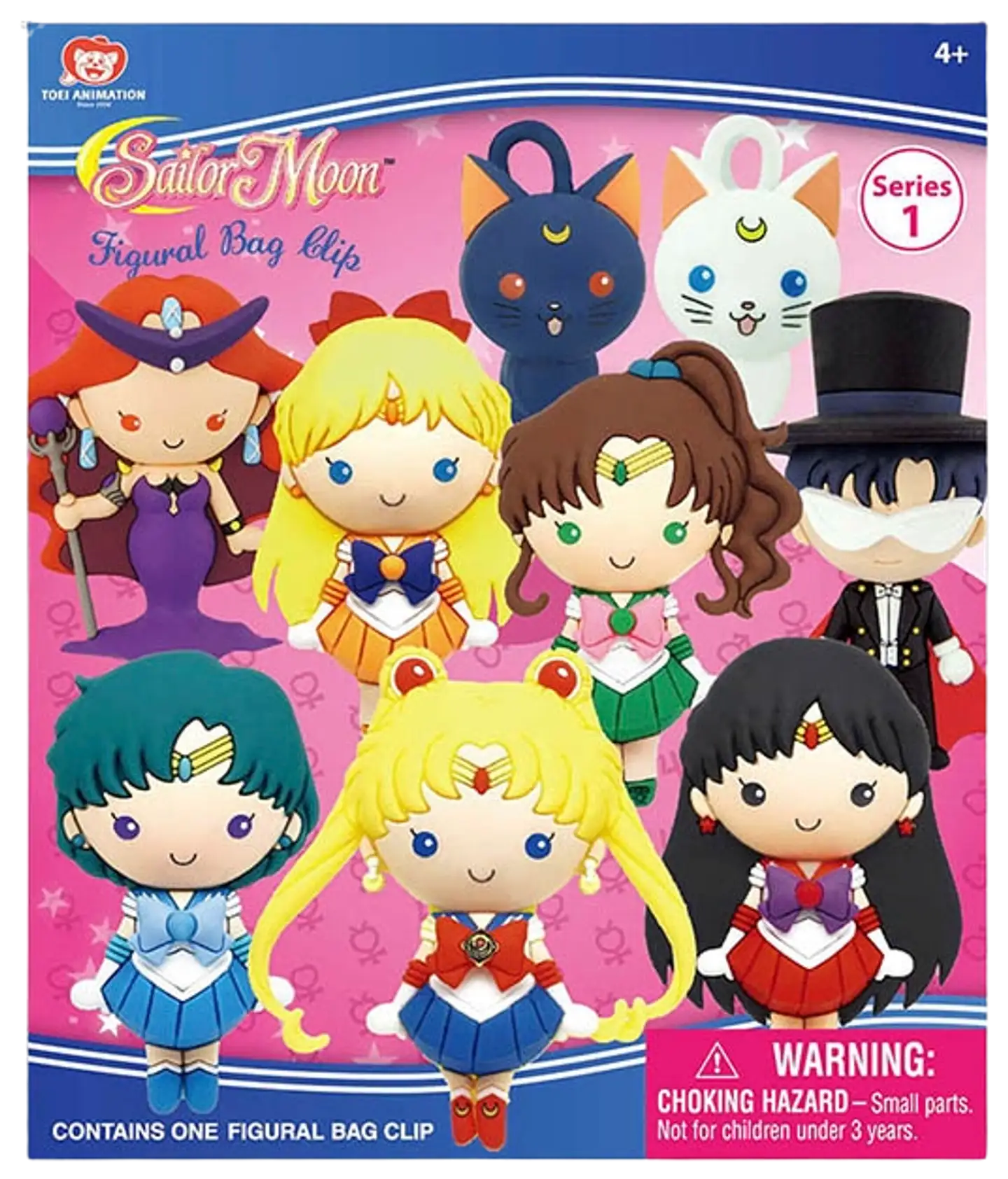 Monogram keräilyhahmo Sailor Moon Bag Clip Series 1 - 1