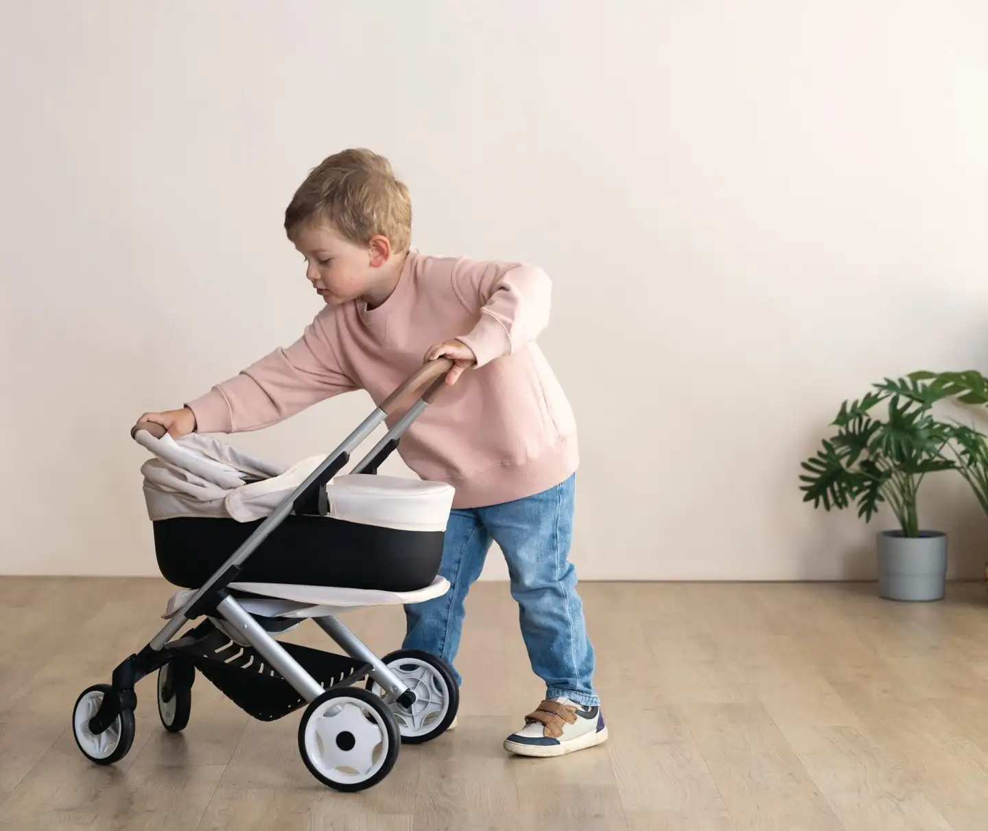 Smoby Maxi-Cosi 3in1 Nukenvaunut: vaunut, rattaat ja kantokoppa - 6