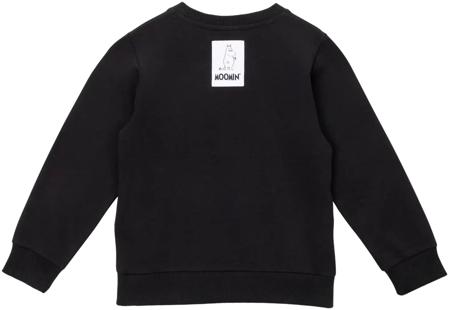 Muumi lasten collegepaita Tarkkailija 593615 - musta - 2