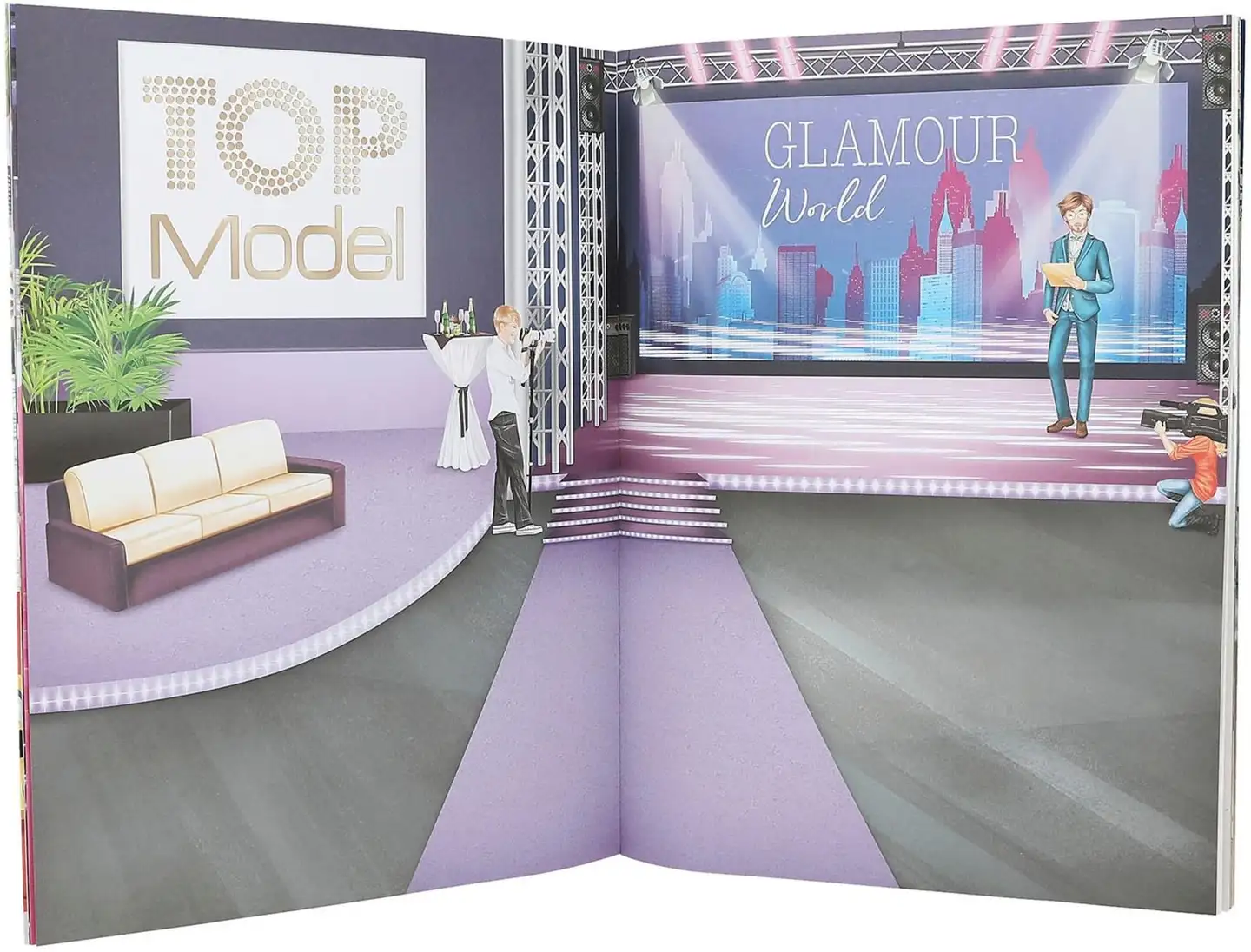 TOPModel Glamour Stickerworld - 4