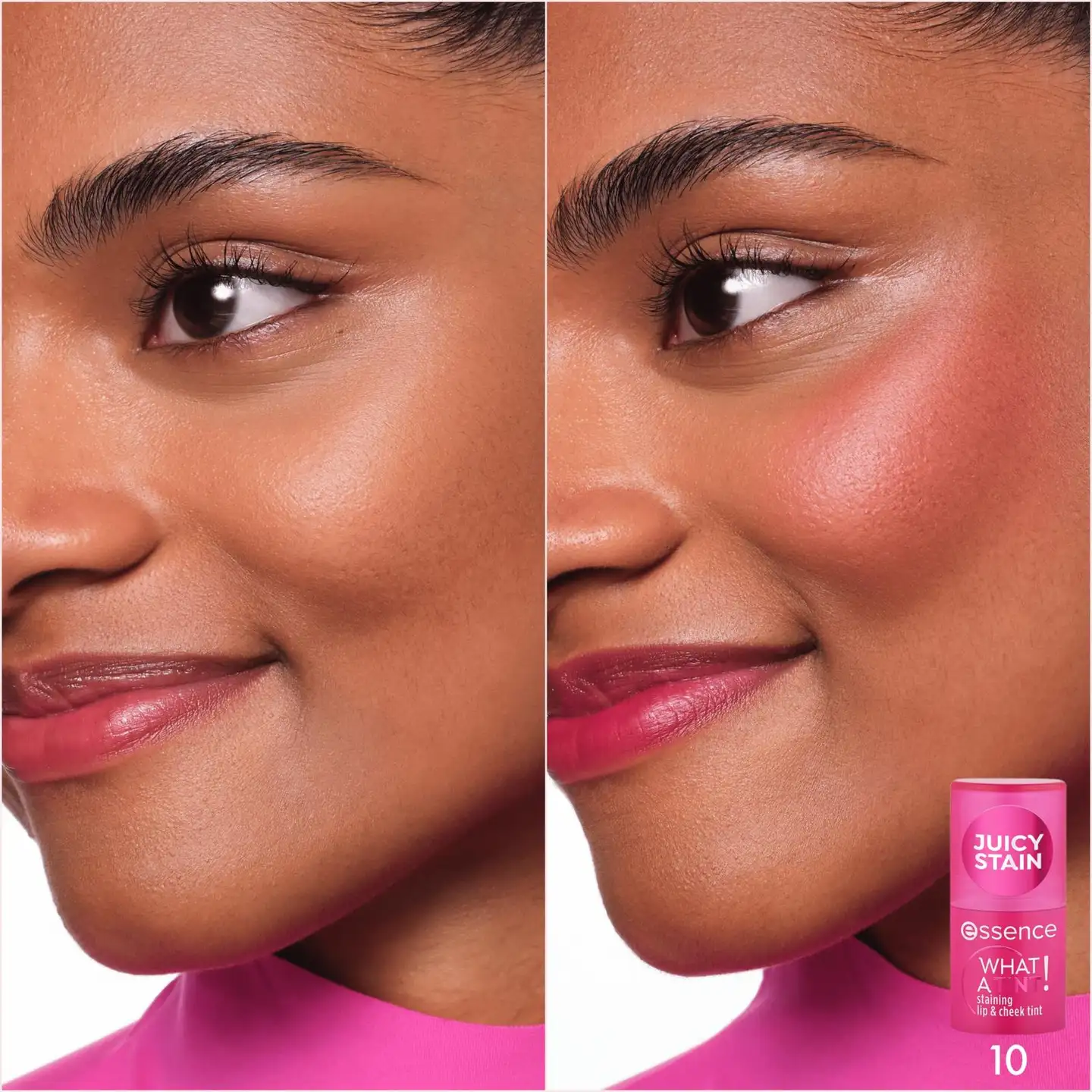 essence WHAT A TINT! staining lip & cheek tint 10 Raspberry Vibes 5 g - Raspberry Vibes - 6