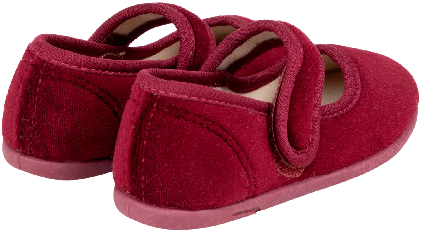 TEX lasten samettiballerinat I907488 - burgundi - 2