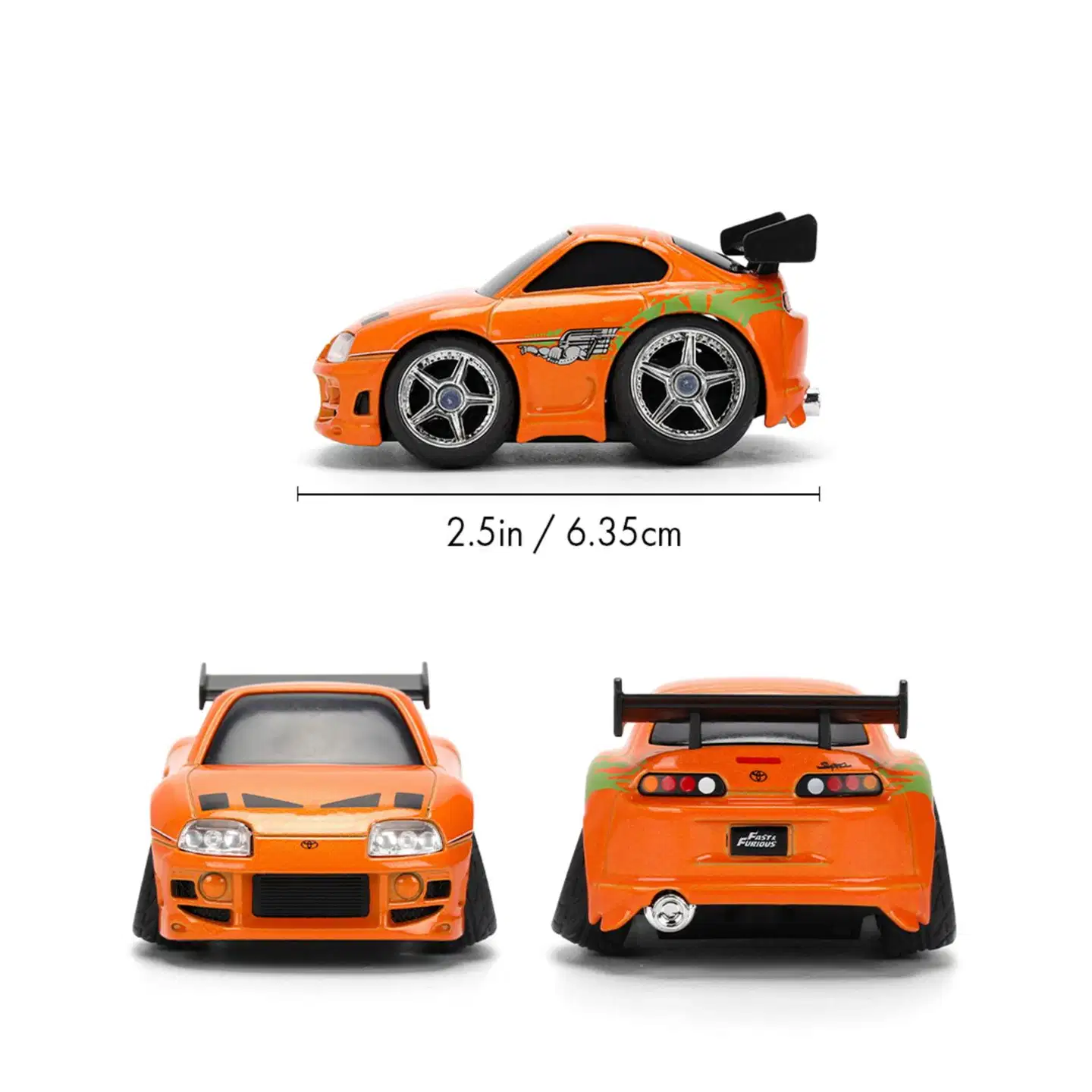 Jada Fast & Furious Small Blocks auto, 6,5 cm, 1:43, die-cast, lajitelma, myydään yksittäin - 5