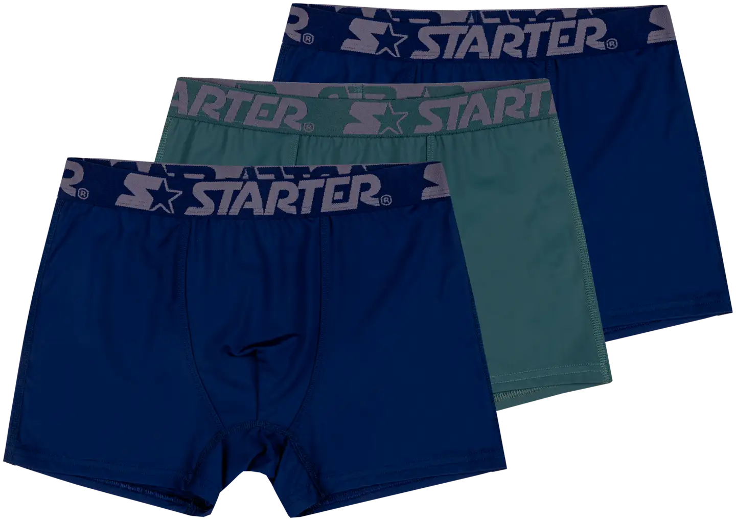 Starter lasten bokserit 61232 3-pack - blue/steel/urban chic - 1