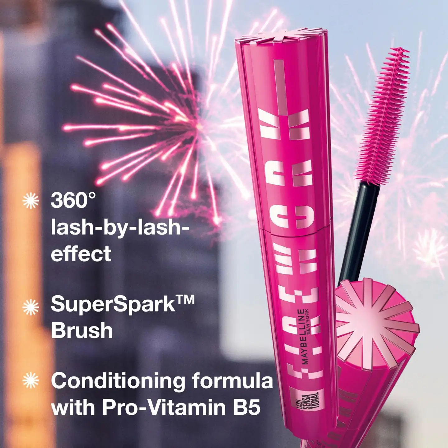 Maybelline New York Lash Sensational Firework Very Black maskara 10ml - 5