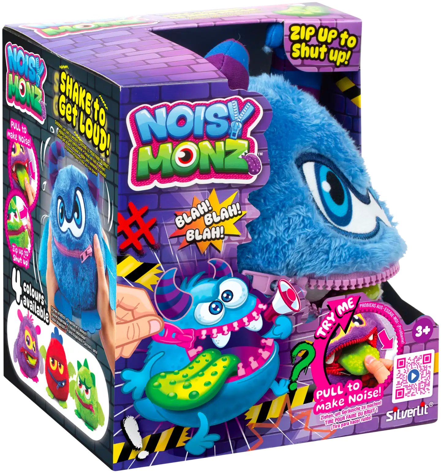 Silverlit pehmolelu Noisy Monz - 5