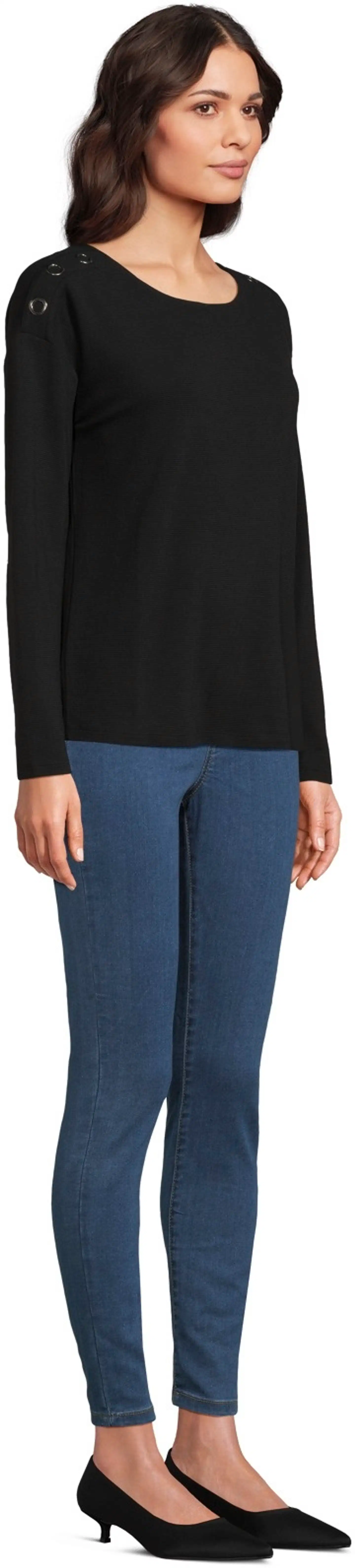 House naisten pusero Details 213H262903 - black - 4
