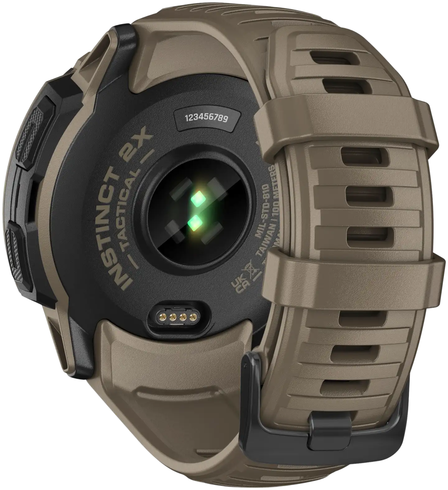 Garmin Instinct 2X Solar Tactical Edition ruskea GPS-älykello - 5