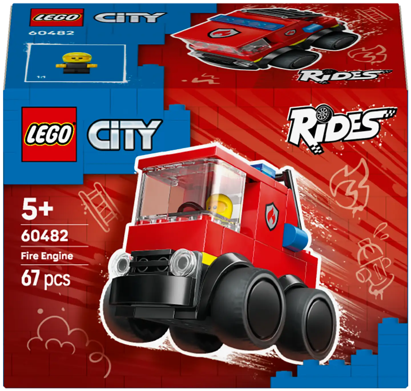 LEGO® City Brick Rides 60482 Menopelit – Paloauto - 5