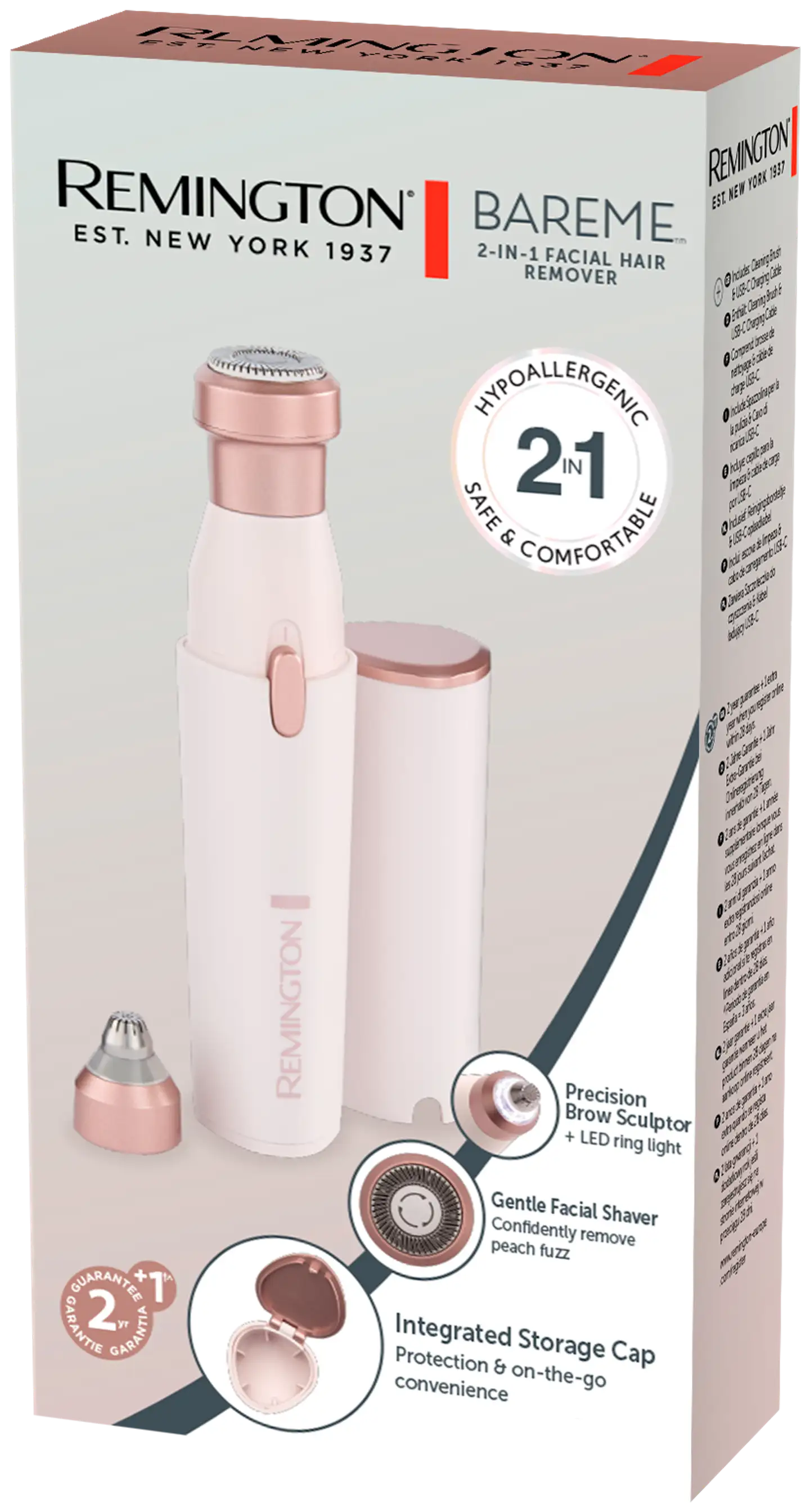 Remington BareMe™ 2-in-1 ihokarvanpoistolaite WFS200 - 6