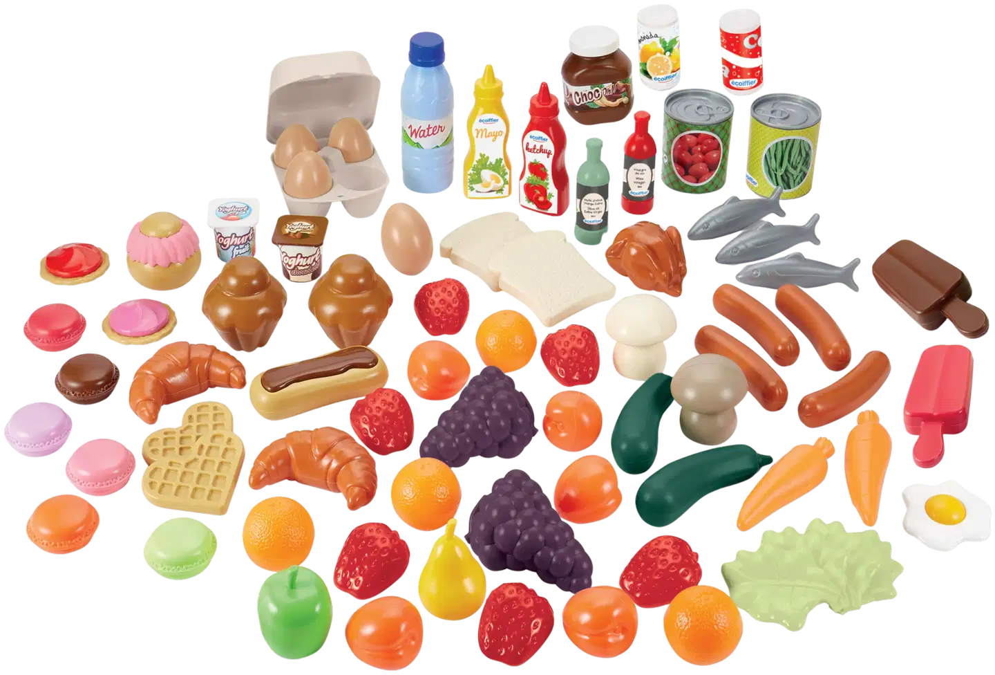 Ecoiffier - 100 % Chef - Leikkiruokasetti - 1