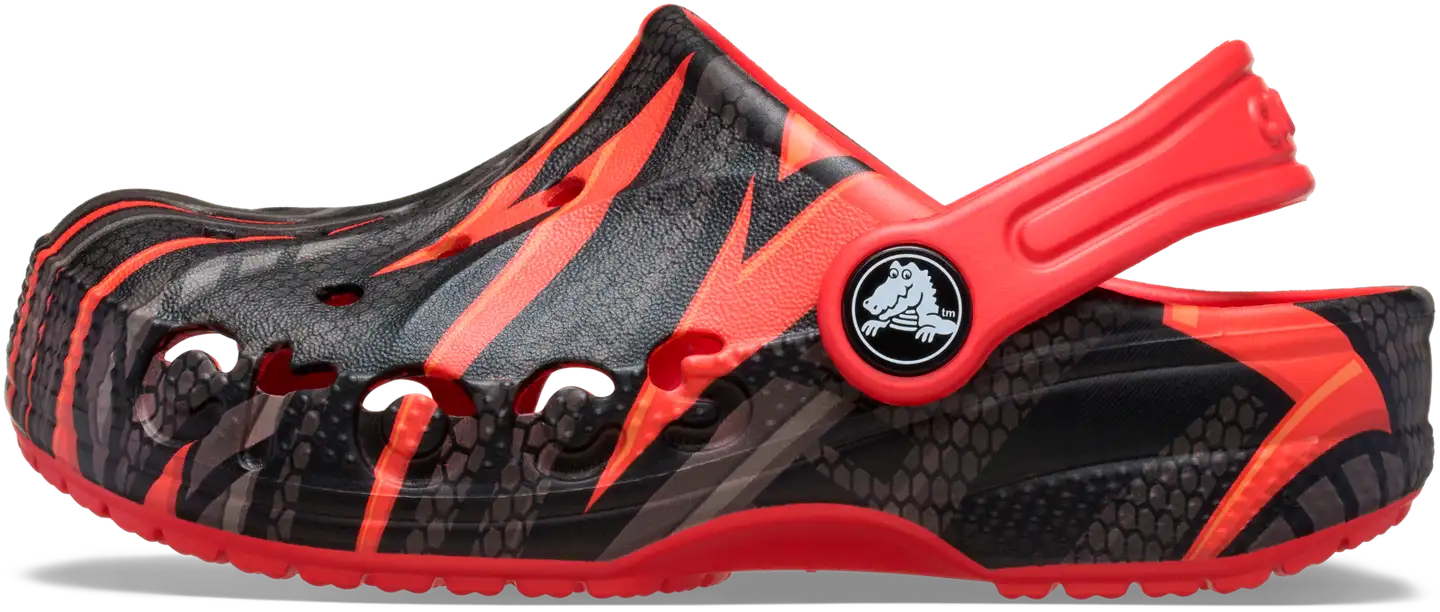 Crocs lasten pistokas Baya Seasonal Printed - Flame - 3