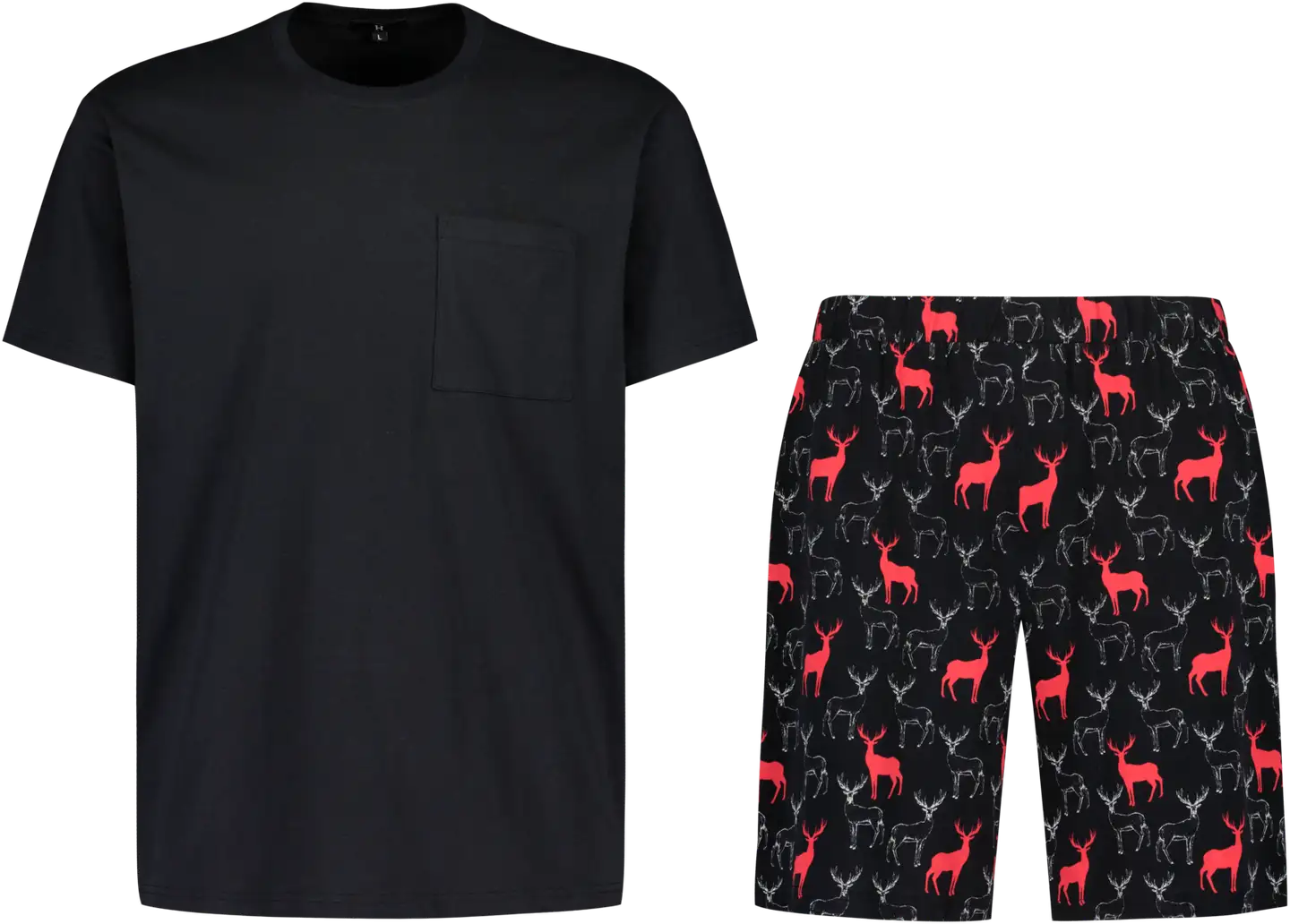 House miesten shortsipyjama 191H422520 - BLACK - 1