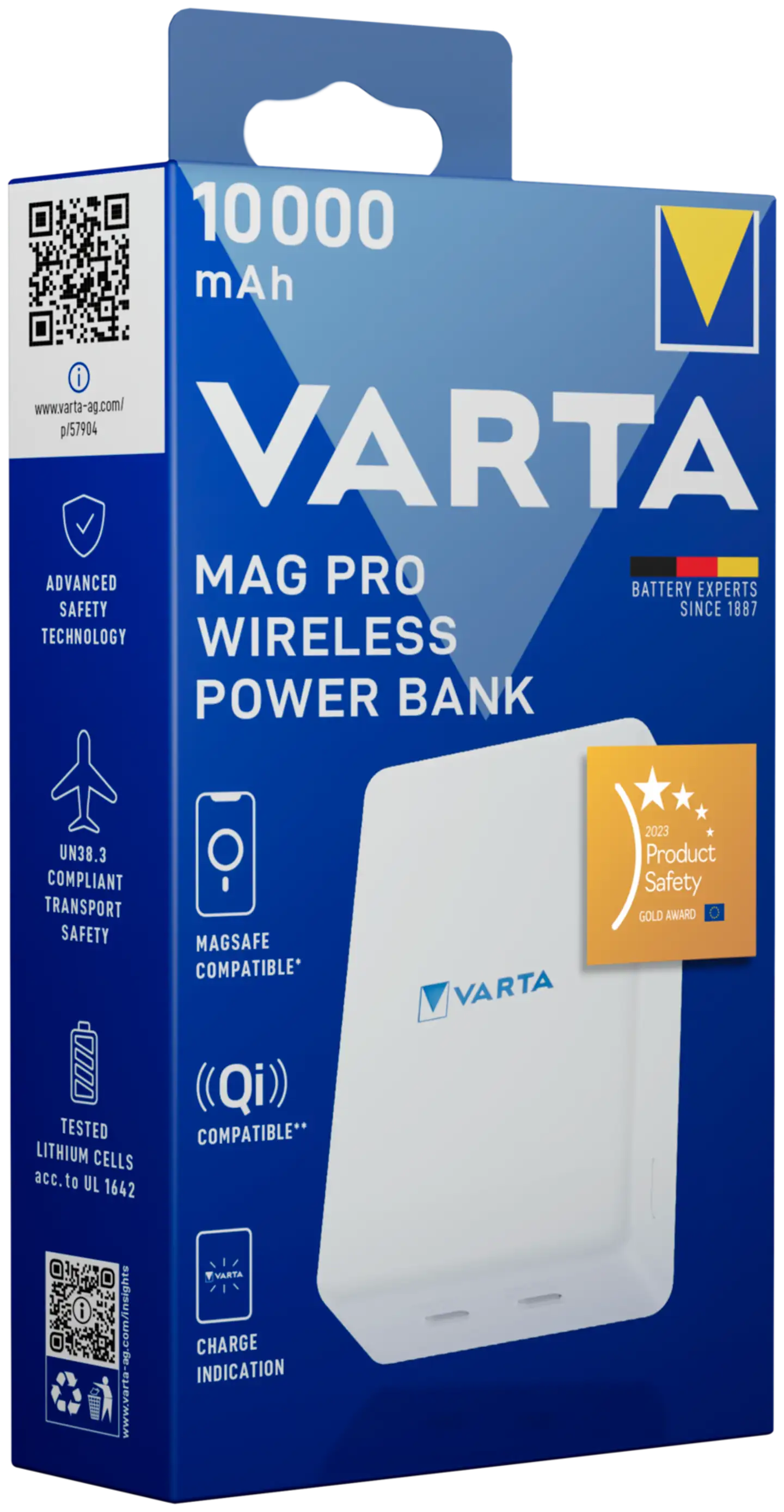 Varta varavirtaläde langaton Mag Pro 10000mAh - 2