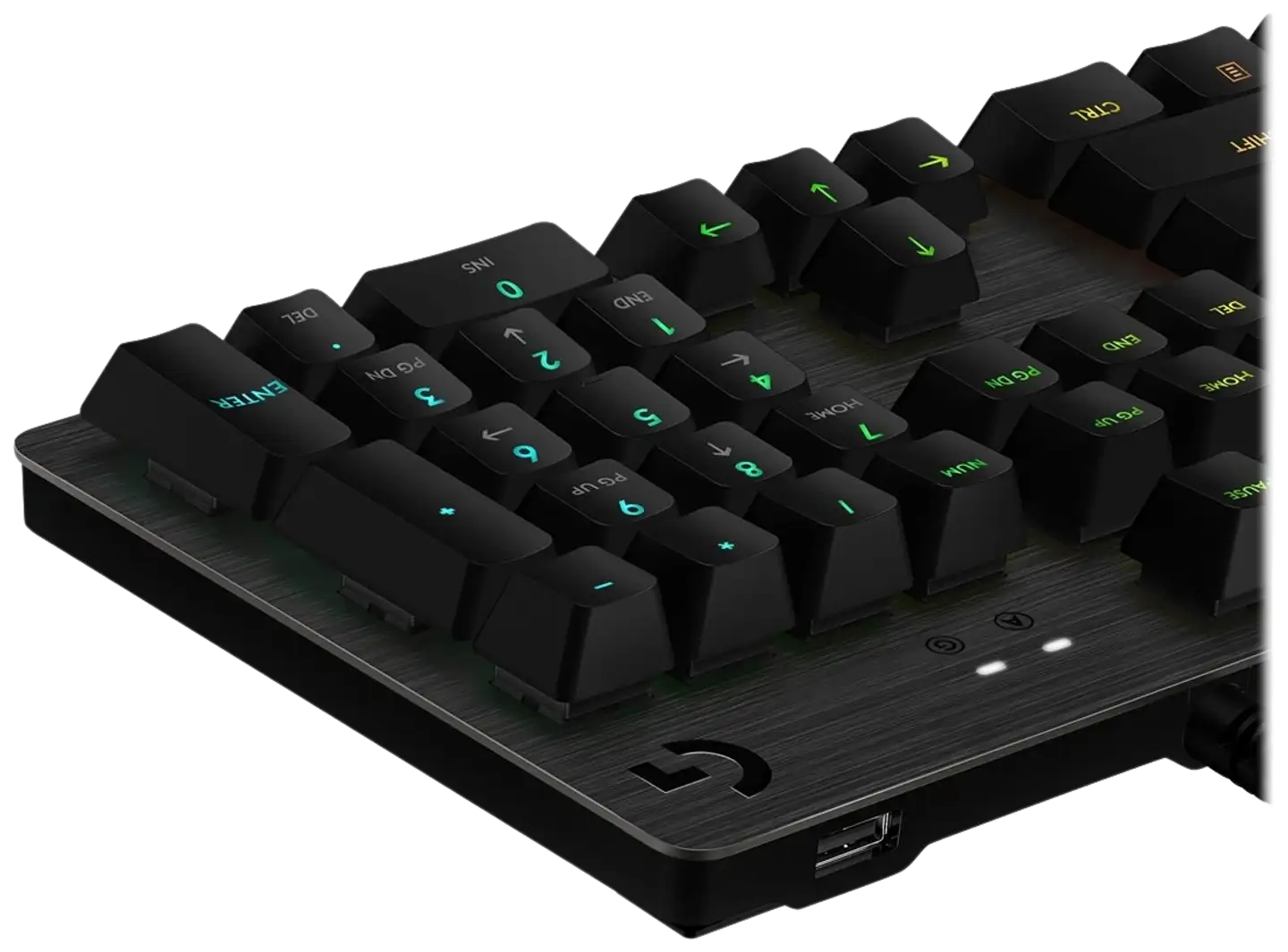 Logitech pelinäppäimistö GX Brown -kytkimillä G513 - 11