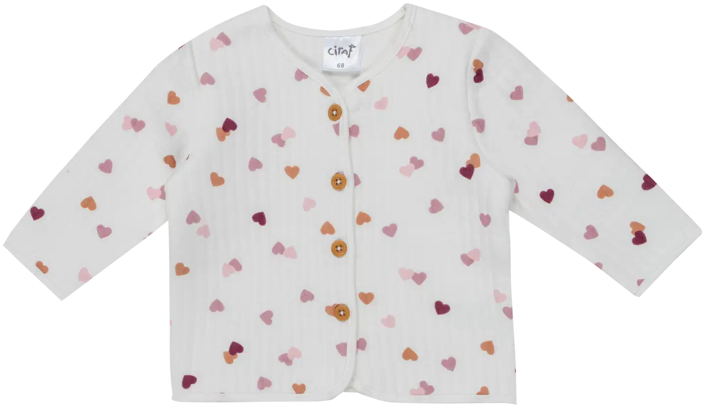 Ciraf vauvojen tikkitakki Sydän 250B262929 - heart aop - 1