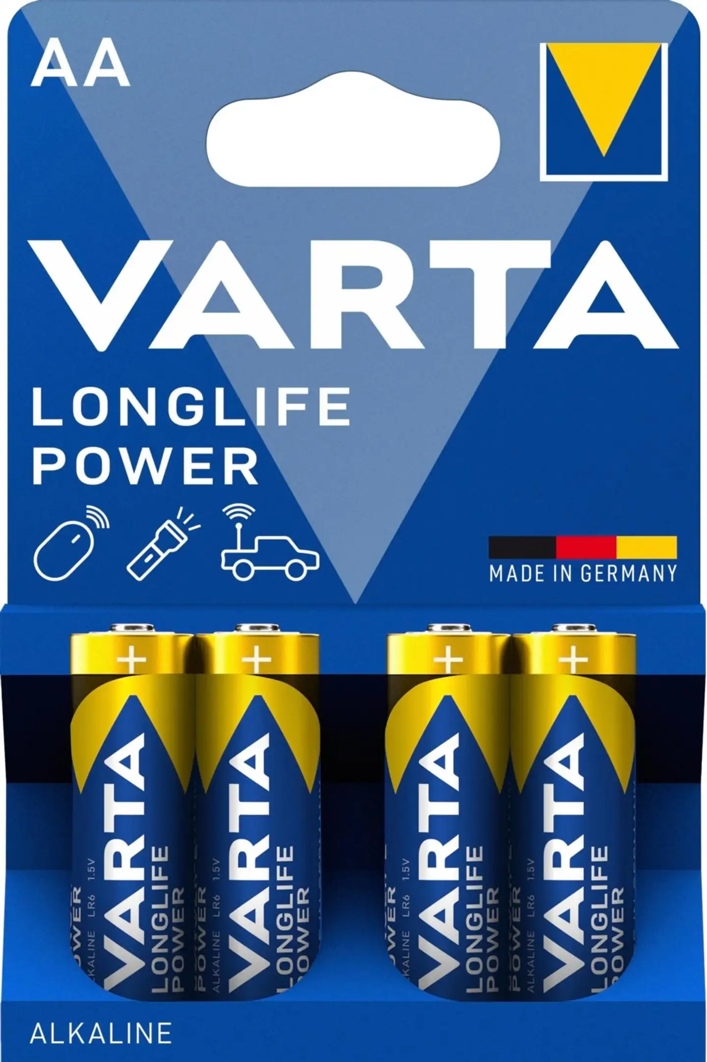 Varta Longlife Power AA 4kpl - 1