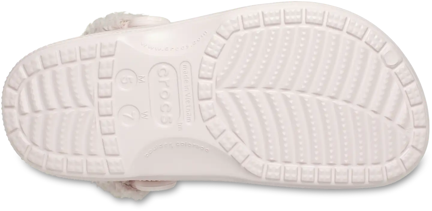 Crocs naisten pistokas Baya Lined Fuzz Strap Clog - Barely Pink - 2
