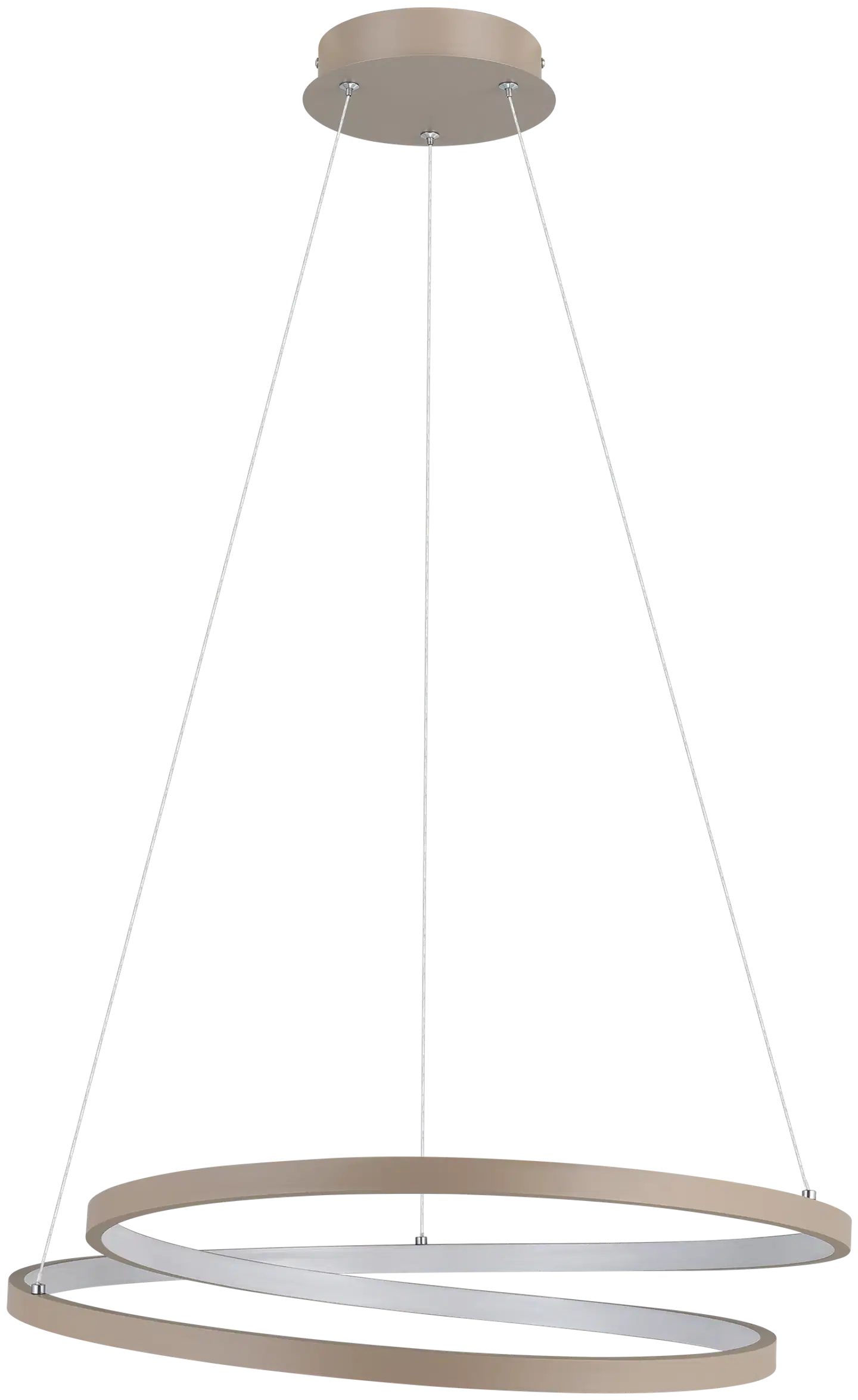 EGLO riippuvalaisin Ruotale LED 36W 55 cm hiekka - 2