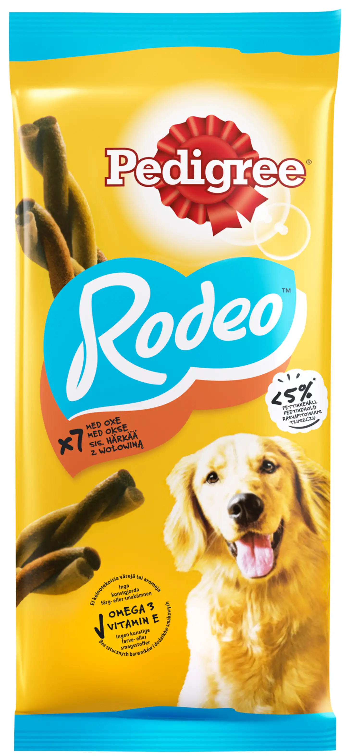 Pedigree Rodeo Härkää 123g