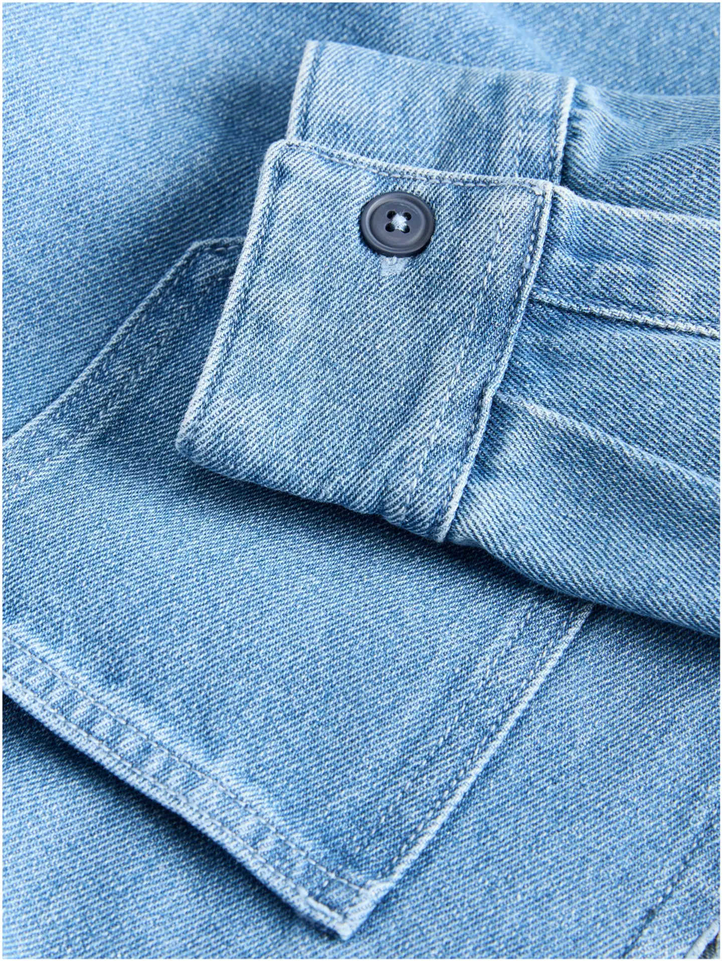 JJ REBEL miesten kauluspaita Jrebkelly - Blue Denim - 4