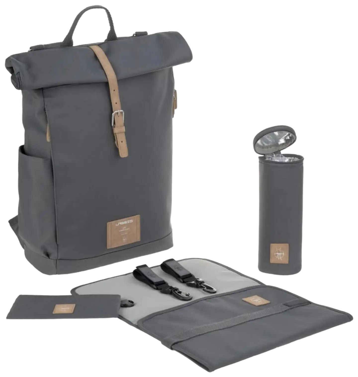 Lässig hoitoreppu Rolltop antrasiitti - 2
