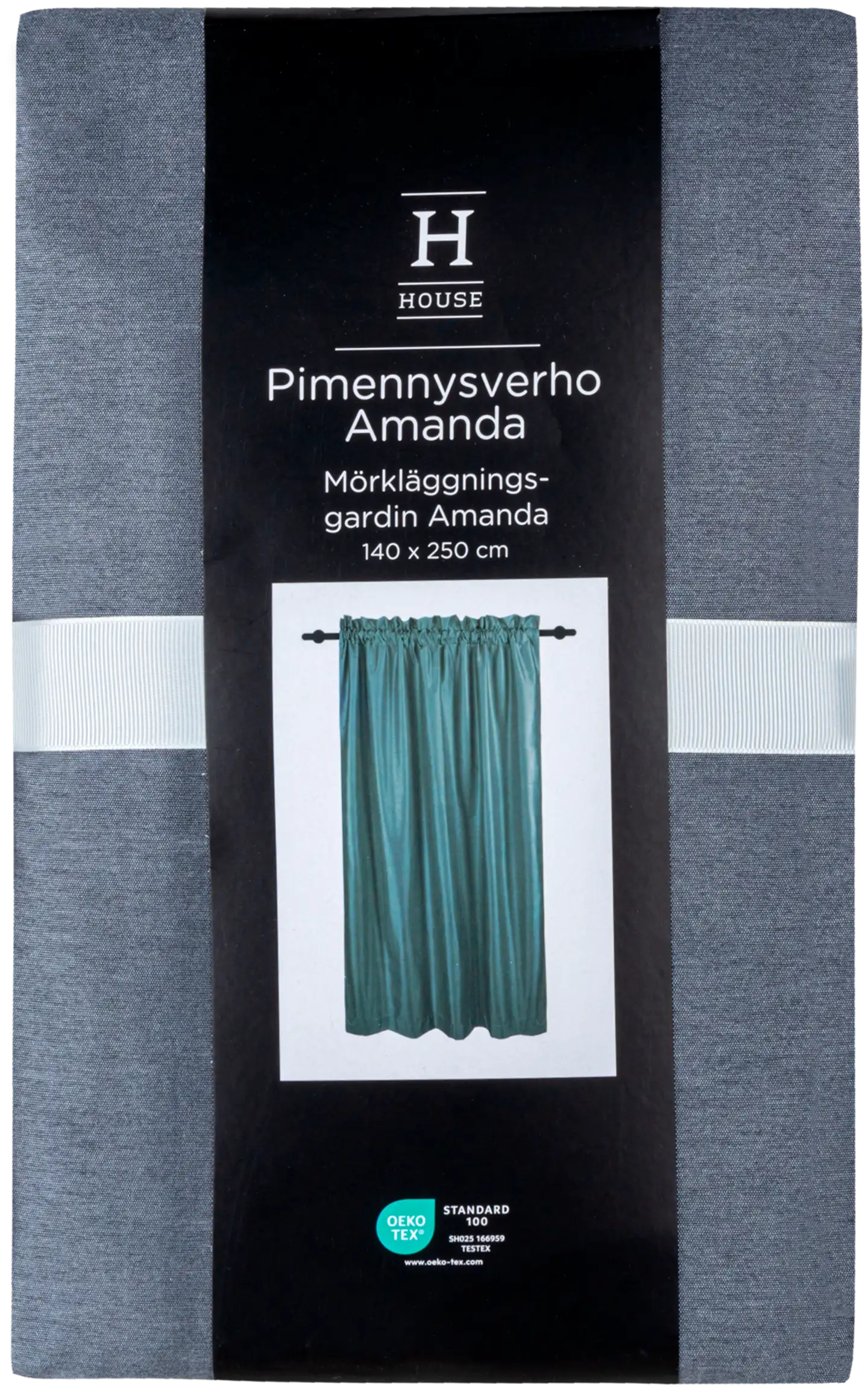 House pimennysverho Amanda 140 x 250 dark grey - 3