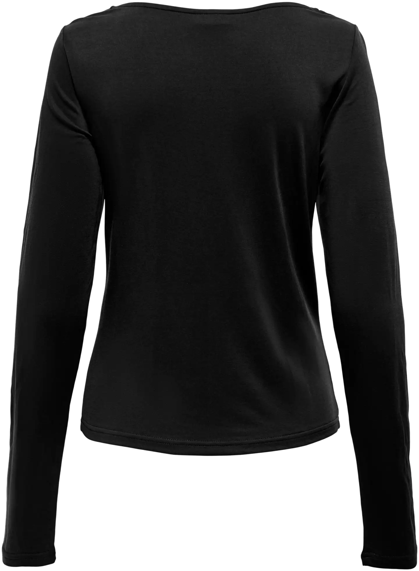 JDY naisten trikoopaita putous kauluksella Jdyester - BLACK - 2