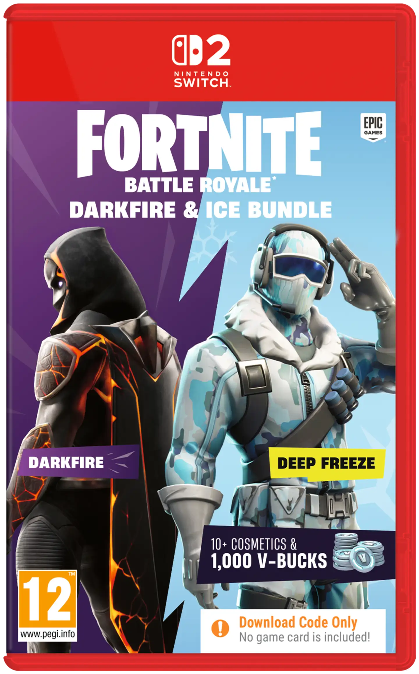 U&I Fortnite Darkfire & Ice Bundle Switch 2