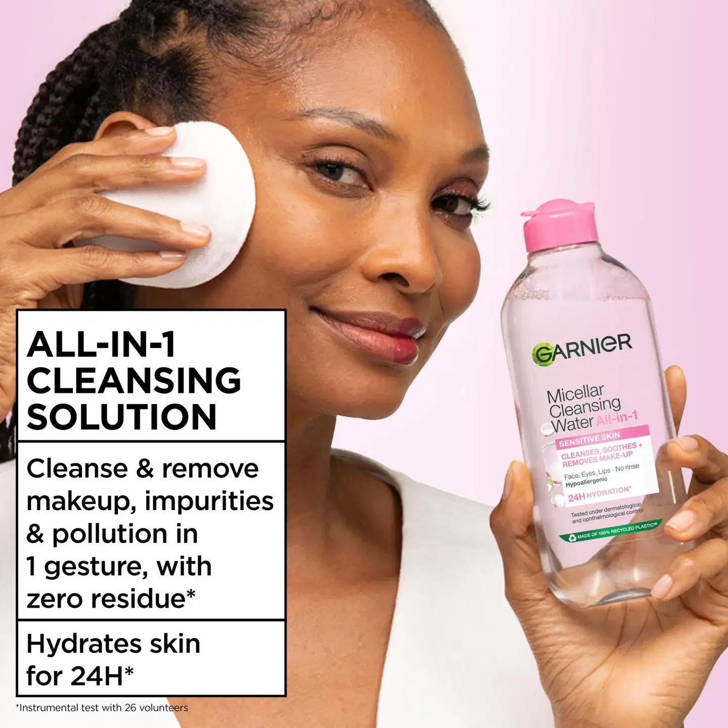 Garnier Micellar puhdistusvesi normaalille ja herkälle iholle 400ml - 2