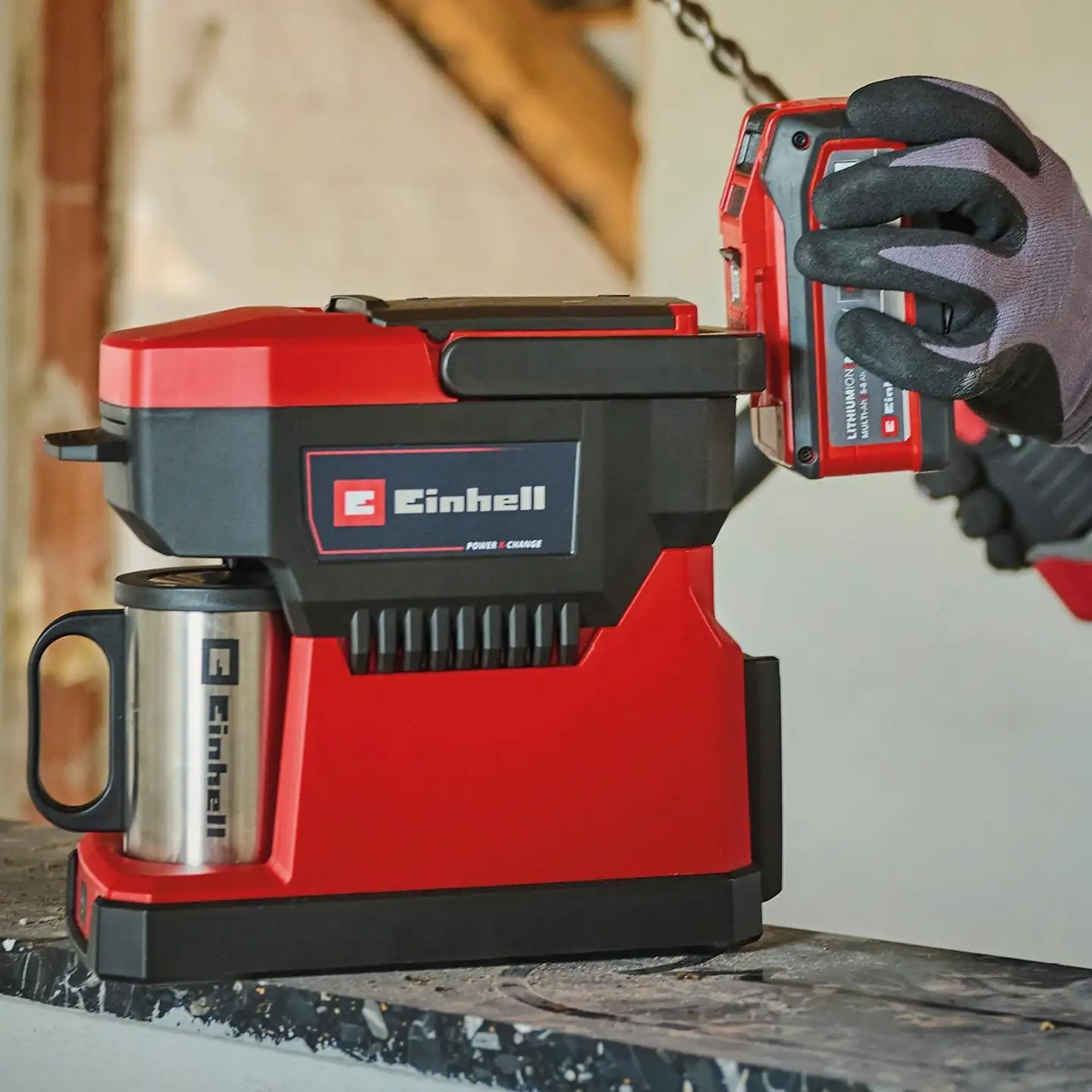 Einhell akkukahvinkeitin TE-CF 18 Li-Solo - 2