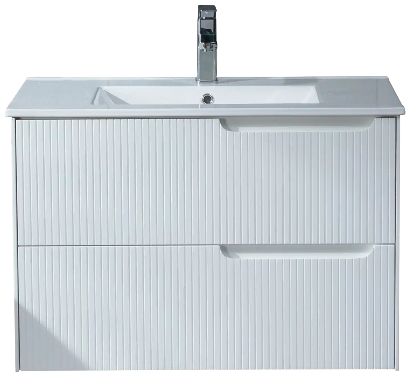 Lykke allaskaappi polar deluxe 80x46x55cm, valkoinen - 1