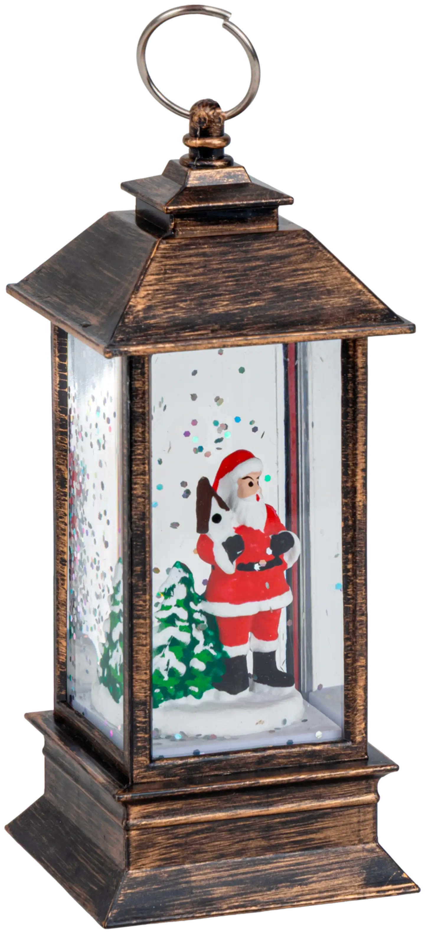 House pöytäkoriste Lumisadelyhty 12,5 cm LED - 3