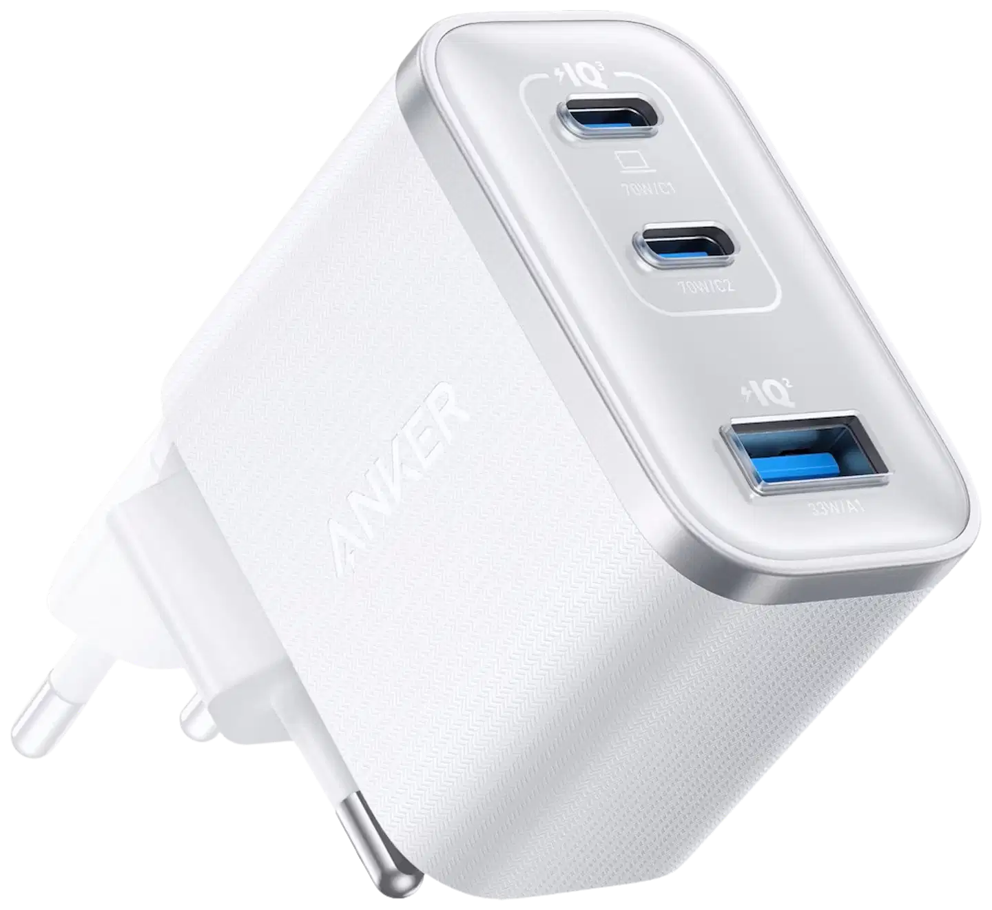 Anker Nano verkkolaturi, 70W, valkoinen