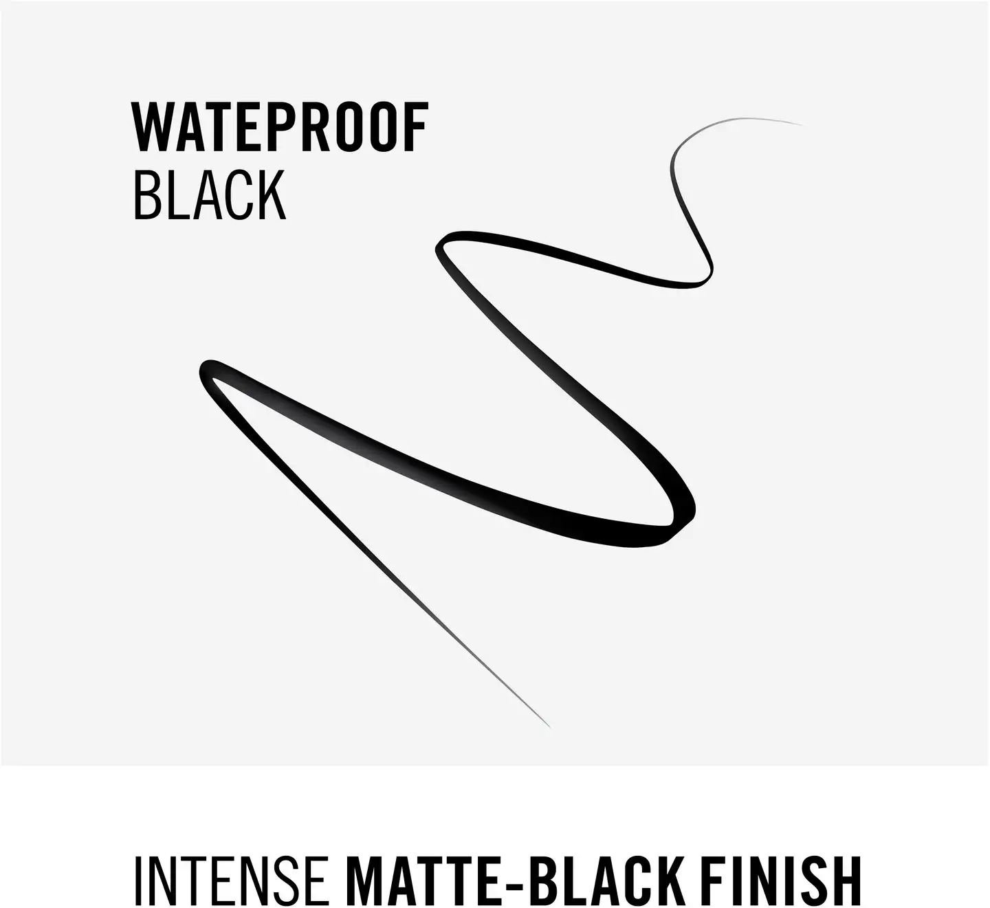 Rimmel 2,5ml Scandaleyes Waterproof Liquid Eyeliner 003 Black nestemäinen silmänrajausväri - 3