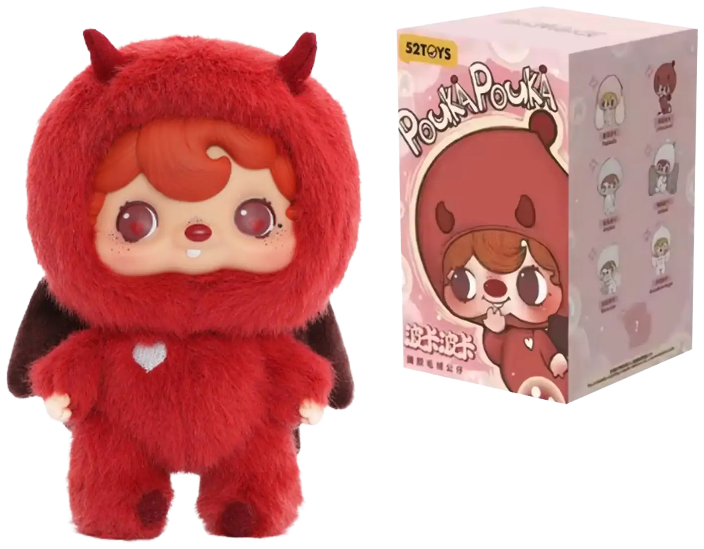52TOYS keräilyhahmo POUKAPOUKA Vinyl Plush Blind Box - 1