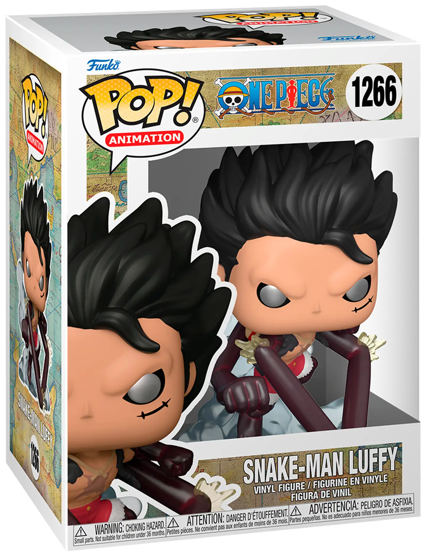 FUNKO POP! Vinyylihahmo: One Piece Snake - Man Luffy - 1