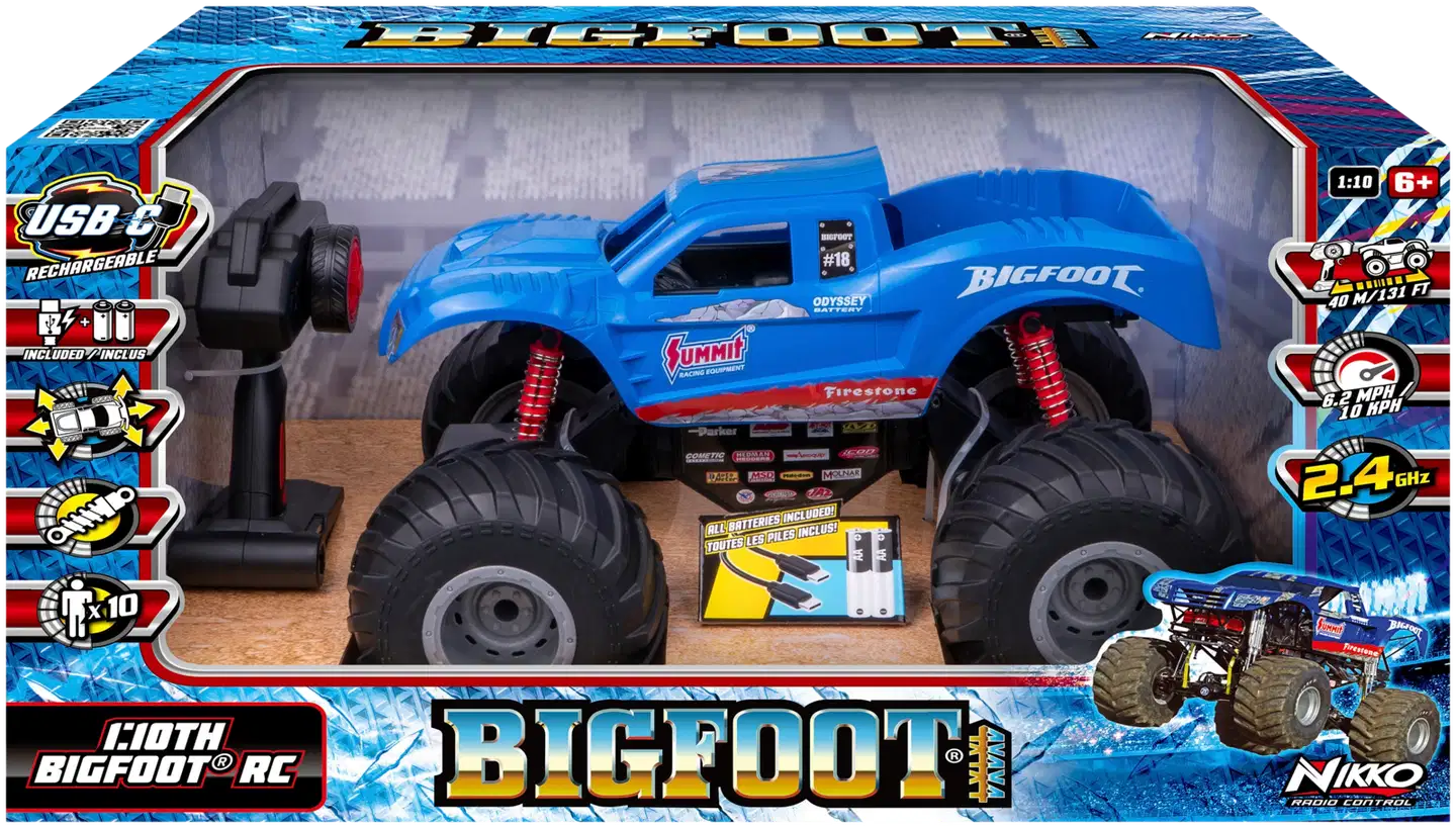 NIKKO Radio-Ohjattava monsteriauto 38 cm - 4